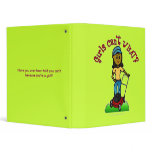 View more Dark Lawn Care Girl Binders personalized gift ideas for girls Dark Lawn Care Girl Binders