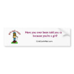 View more Dark Lawn Care Girl Bumperstickers personalized gift ideas for girls Dark Lawn Care Girl Bumperstickers