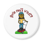 View more Dark Lawn Care Girl Magnets personalized gift ideas for girls Dark Lawn Care Girl Magnets