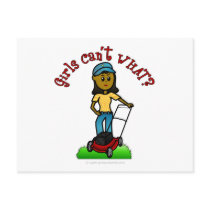 Dark Lawn Care Girl