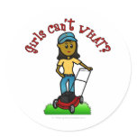 View more Dark Lawn Care Girl Stickers personalized gift ideas for girls Dark Lawn Care Girl Stickers
