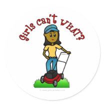 Dark Lawn Care Girl