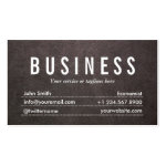 Dark Leather Texture Economist Business Card Dark Leather Texture Economist Business Card
