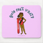 Dark Life Guard Girl Mousepads