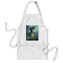 Dark Mad Hatter from Alice in Wonderland Aprons