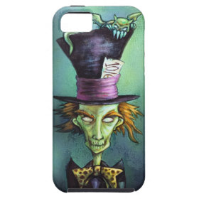 Dark Mad Hatter from Alice in Wonderland iPhone 5 Case