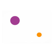 Dark Magenta, Orange posters
