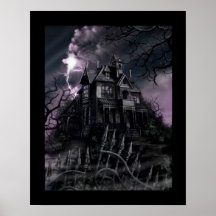 "Dark Mansion" Poster