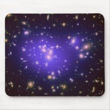 Dark Matter in Galaxy Cluster Abell 1689 (Hubble) Mouse Pad