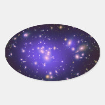 Dark Matter in Galaxy Cluster Abell 1689 (Hubble T Stickers