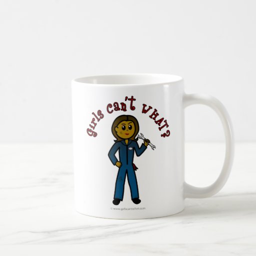 Dark Mechanic Girl Mug