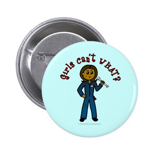 Dark Mechanic Girl Pins
