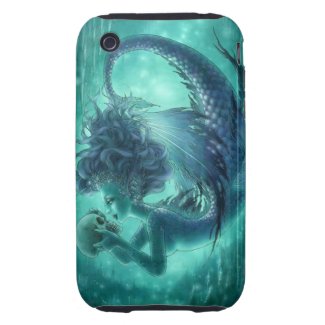 Dark Mermaid iPhone 3G/3GS Case - Secret Kisses casematecase