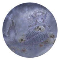 Dark Mermaid Plate