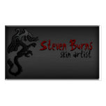 Dark Metal Dragon in Black