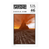 Dark Mountain postage by bashaa Dark Mountain postage