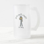 Dark Navy Girl USA Mug