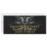 Dark Night Angel Halloween Party Invitation