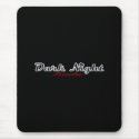 Dark Night Radio Mouse Pad mousepads by Dark_KDM Dark Night Radio Mouse Pad mousepads