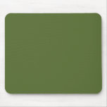 Dark Olive Green Mouse Pad