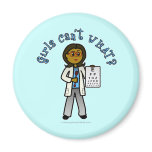 Dark Optometrist Girl Magnet