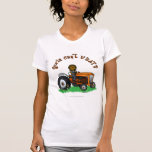 Dark Orange Farmer Girl Shirt