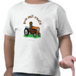 Dark Orange Farmer Girl T Shirt