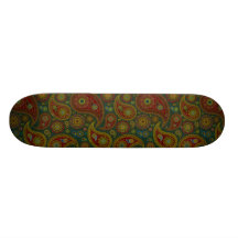 Dark Paisley Skate Boards