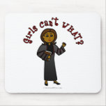 Dark Pastor Girl Mousepads