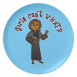 Dark Pastor Girl Plate