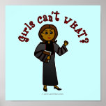 Dark Pastor Girl Posters