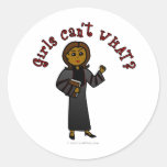 Dark Pastor Girl Sticker
