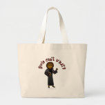 Dark Pastor Girl Tote Bags