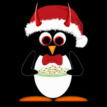 Dark Penguin Holiday shirt