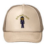 Dark Pilot Girl Hats