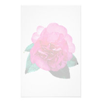 Dark Pink Camellia Dazzler stationery