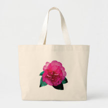 Dark Pink Camellia Dazzler Tote Bag