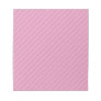 Dark Pink Diagonal Stripes. Pattern. Memo Notepad
