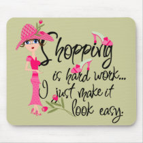 Dark Pink Fashion Mousepad