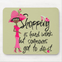 Dark Pink Fashion Mousepad mousepads