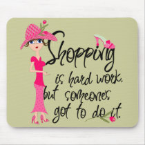 Dark Pink Fashion Mousepad mousepads