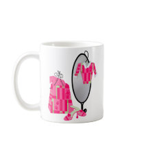 Dark Pink Fashion Mug