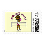 Dark Pink Female Boxer Stamps