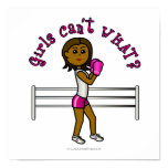 Dark Pink Female Boxer Prints