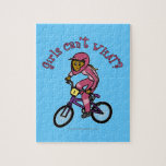 Dark Pink Girls BMX Jigsaw Puzzles