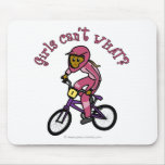 Dark Pink Girls BMX Mousepads