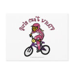 View more Dark Pink Girls BMX Postcards personalized gift ideas for girls Dark Pink Girls BMX Postcards