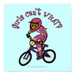 Dark Pink Girls BMX Poster