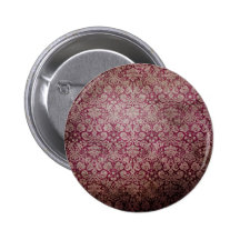 Dark pink grunge damask wallpaper