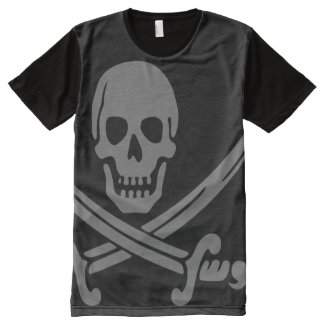 Dark Pirate All-Over Print T-shirt